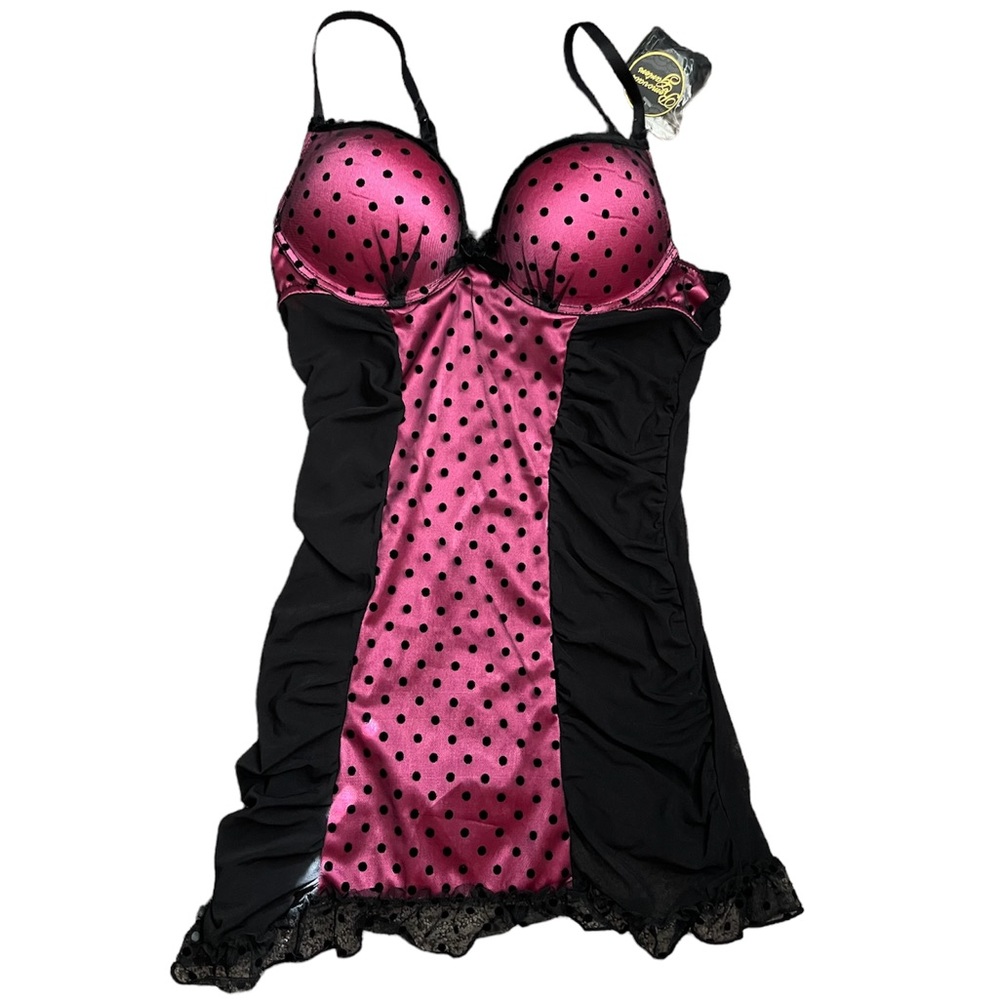 Vintage Polka Dot Nightwear.